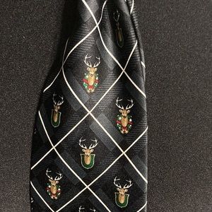 Tie Tales Reindeer Christmas garland Tie
